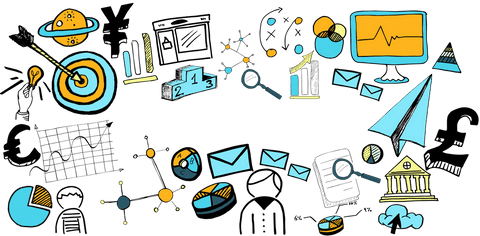 Transparent Technology Icons with Modern Infographic Elements - Download Free Stock Videos Pikwizard.com