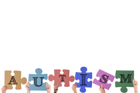 hands holding autism puzzle pieces transparent background - Download Free Stock Videos Pikwizard.com
