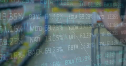 Financial Data Overlapping Shopping Context