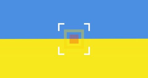 Scope Target Over Ukraine Flag Symbolizing Crisis and Focus - Download Free Stock Images Pikwizard.com