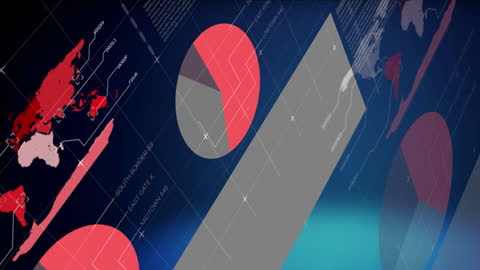 Global Data Visualization with Animated Statistics