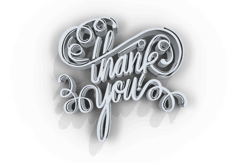 Elegant Thank You Text Transparent Background Illustration - Download Free Stock Videos Pikwizard.com