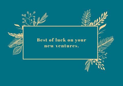 Card with Inspirational Message for New Ventures - Download Free Stock Templates Pikwizard.com
