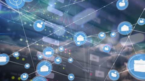 Digital Network Connection Overlay on Business Servers