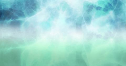 Abstract Ethereal Wisps on Blue Background