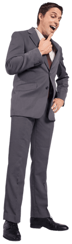 smiling businessman in formal suit on transparent background - Download Free Stock Videos Pikwizard.com