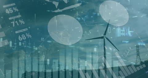 Overlay of Financial Data on Wind Energy