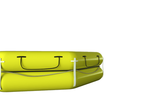 yellow lifeboat on transparent background, saving lives marine equipment - Download Free Stock Videos Pikwizard.com