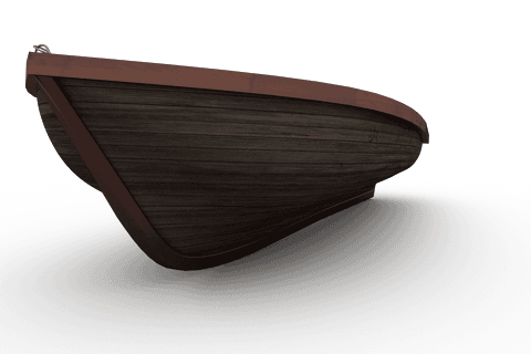 isolated wooden boat on transparent background illustration - Download Free Stock Videos Pikwizard.com