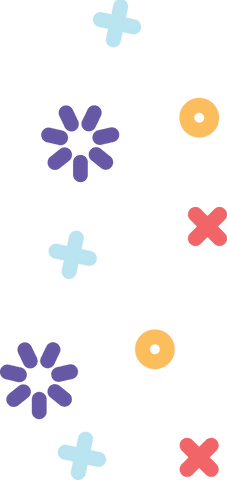 transparent abstract shapes pattern with flowers and circles - Download Free Stock Videos Pikwizard.com
