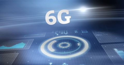 6G Technology over Futuristic Digital Interface with Data Visualization - Download Free Stock Images Pikwizard.com