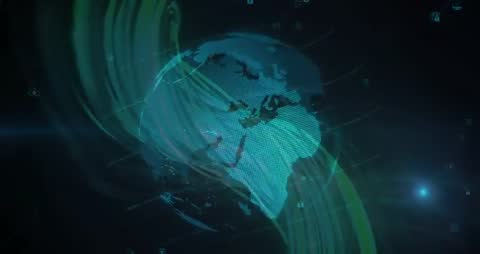 Futuristic Digital World with Innovation and Data Connectivity