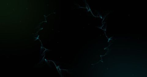 Hypnotic Green Smoke Dynamics on Dark Gradient - Download Free Stock Images Pikwizard.com