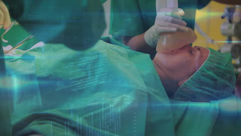 Advanced Surgical Procedure with Digital Data Overlay Concept