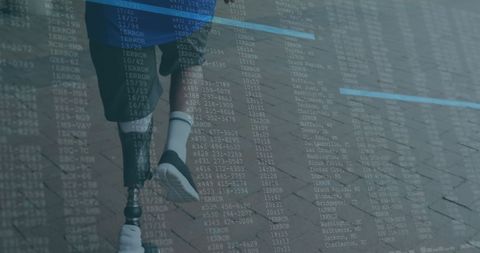 Prosthetic innovation with digital data overlay