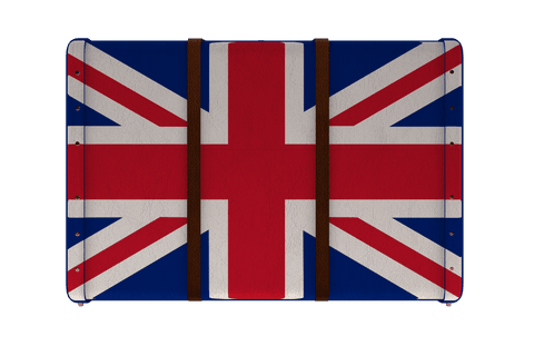 transparent suitcase illustration with union jack design - Download Free Stock Videos Pikwizard.com