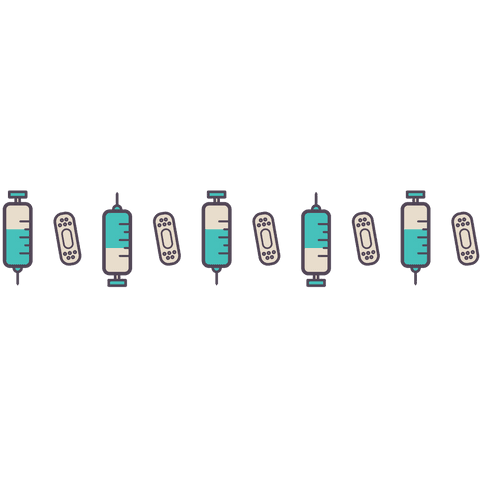 digital icons of vaccinations and patches on transparent background - Download Free Stock Videos Pikwizard.com