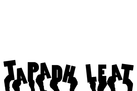 Hands Holding Tapadh Leat Text Illustration on Transparent Background