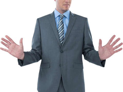 Businessman Gesture Transparent Background for Digital Concepts - Download Free Stock Videos Pikwizard.com