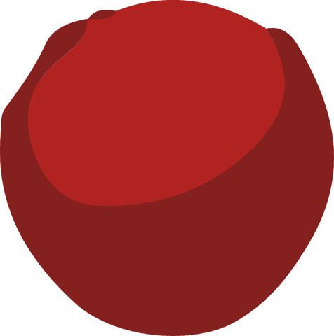minimalist floating red blobs with transparent background in flat design - Download Free Stock Videos Pikwizard.com