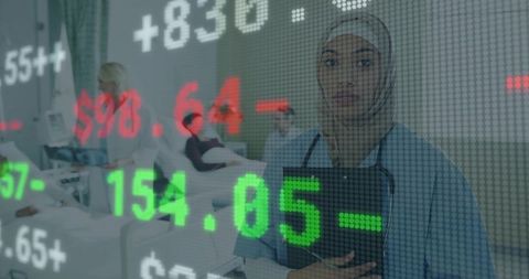 Healthcare Innovation with Digital Stock Overlay