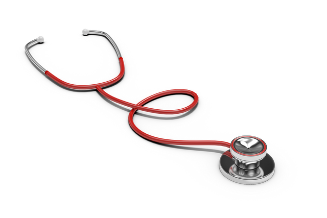 High Angle View of Red Stethoscope on Transparent Background - Download Free Stock Videos Pikwizard.com