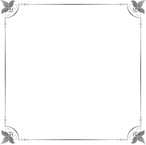Vintage silver frame with butterfly motifs and scalloped edges