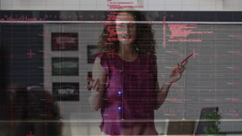 Teacher Engaging with Students in Modern Digital Classroom