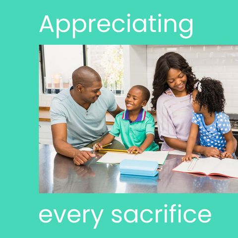 happy african american family engaging in learning at home - Download Free Stock Templates Pikwizard.com