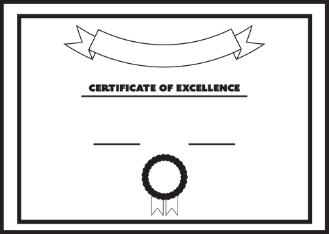 transparent blank certificate excellence design on clear background - Download Free Stock Videos Pikwizard.com