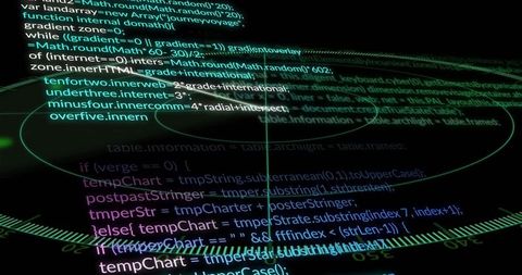 futuristic holographic javascript code interface - Download Free Stock Images Pikwizard.com