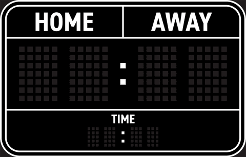 Digital Transparent Scoreboard Illustration on Clear Background - Download Free Stock Videos Pikwizard.com