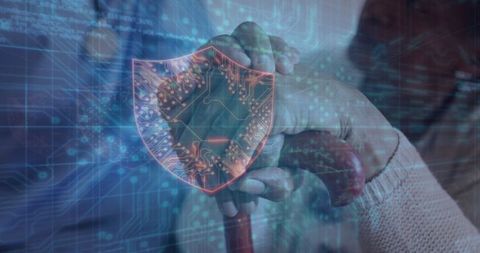 Intergenerational support overlaid with digital shield