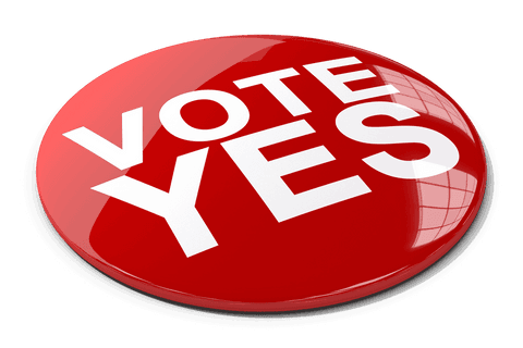 transparent background red vote yes button graphic - Download Free Stock Videos Pikwizard.com