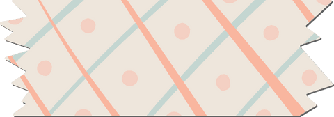 Colorful abstract shape with diagonal lines on transparent background