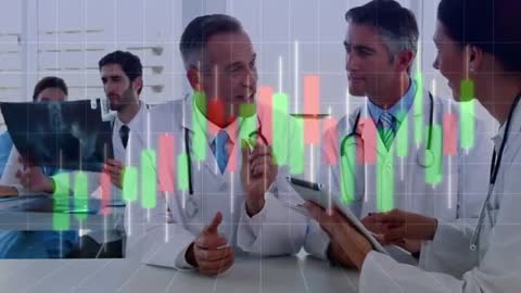 Doctors Discuss Medical Data with Graph Overlay