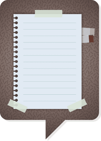 transparent notebook page illustration with copy space - Download Free Stock Videos Pikwizard.com