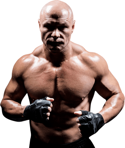 strong bald man with boxing gloves in transparent background - Download Free Stock Videos Pikwizard.com