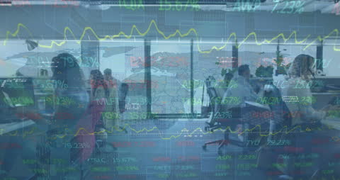 Global Business Collaboration with Financial Data Overlay