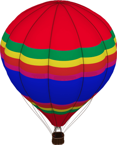 transparent colorful hot air balloon illustration - Download Free Stock Videos Pikwizard.com
