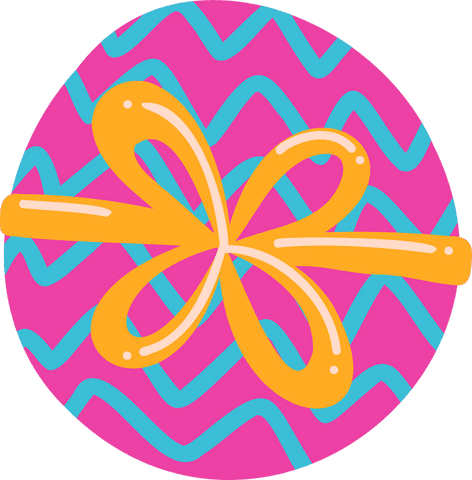 shiny 3d bow with zigzag pattern on transparent background - Download Free Stock Videos Pikwizard.com