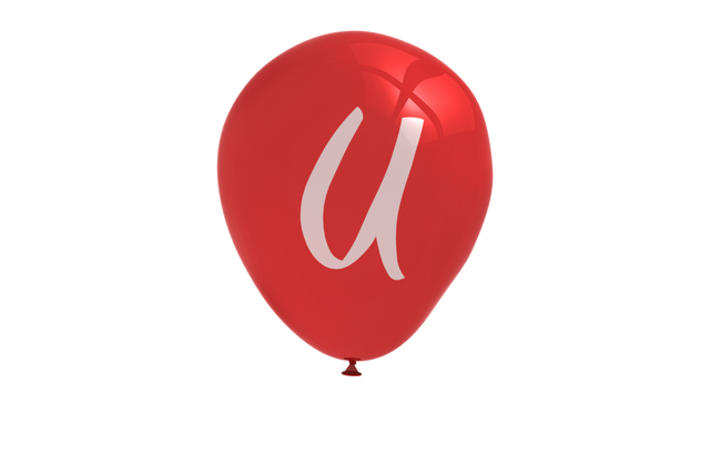 Red Balloon with Letter U on Transparent Background for Celebrations - Download Free Stock Videos Pikwizard.com