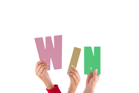 hands holding win sign on transparent background - Download Free Stock Videos Pikwizard.com