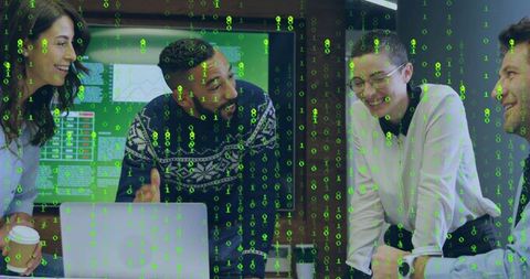 Team Collaboration on Business Analytics in Tech-Inspired Office Setting