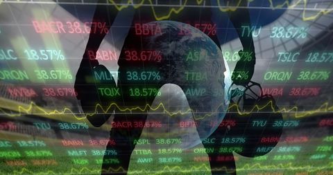 Data Processing Overlay on Football Player with Global Context