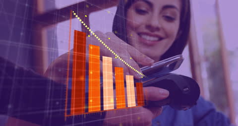 Digital Transaction with Data Visualization Elements