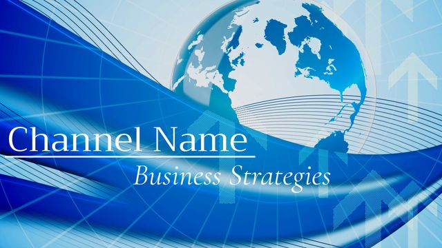 Corporate Channel Design with Global Business Theme for Market Analysis - Download Free Stock Templates Pikwizard.com