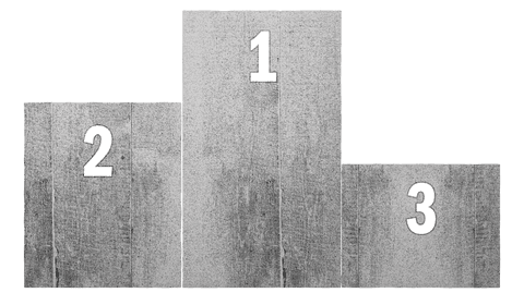 Transparent Gray Podium for First Second Third Place Presentation - Download Free Stock Videos Pikwizard.com