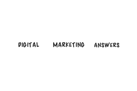 digital marketing answers text on transparent background - Download Free Stock Videos Pikwizard.com