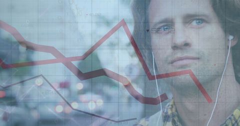 businessperson analyzing decline in financial trends - Download Free Stock Images Pikwizard.com